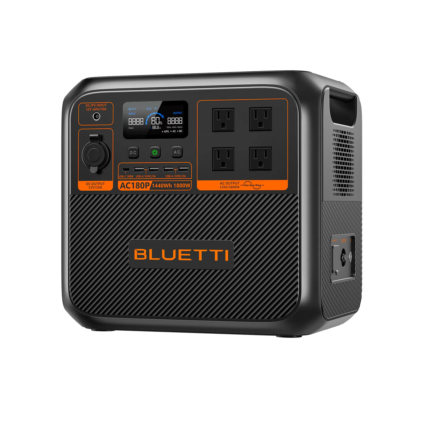 BLUETTI AC180P Solar Portable Power Station